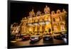 Casino at Night, Monaco, Europe-Laura Grier-Framed Photographic Print