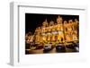 Casino at Night, Monaco, Europe-Laura Grier-Framed Photographic Print