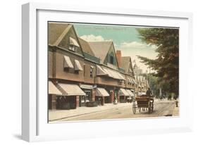 Casino, Bellevue Avenue, Newport, Rhode Island-null-Framed Art Print