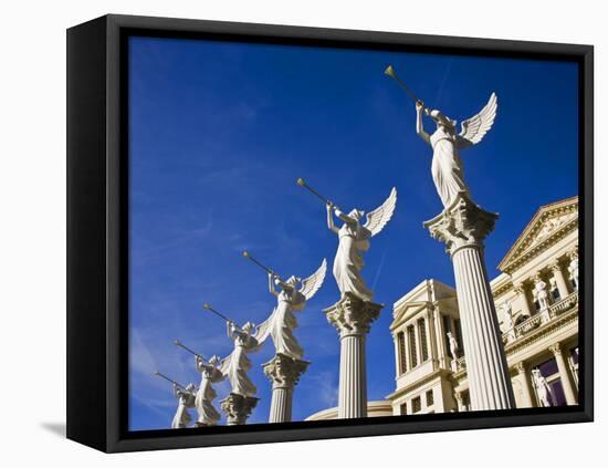 Casino Caesars Palace in Las Vegas, Nevada, United States of America-Carlos Sanchez Pereyra-Framed Stretched Canvas