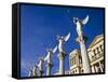 Casino Caesars Palace in Las Vegas, Nevada, United States of America-Carlos Sanchez Pereyra-Framed Stretched Canvas