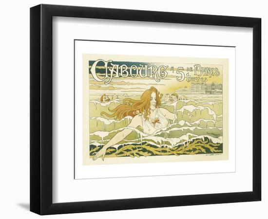 Casino de Cabourg a 5 Heures de Paris-Privat Livemont-Framed Art Print