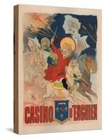 Casino De Enghien-Jules Chéret-Stretched Canvas
