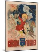 Casino De Enghien-Jules Chéret-Mounted Art Print