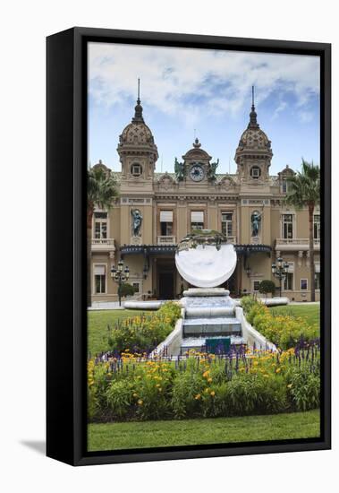 Casino De Monte-Carlo, Monaco, Cote D'Azur, Europe-Amanda Hall-Framed Stretched Canvas