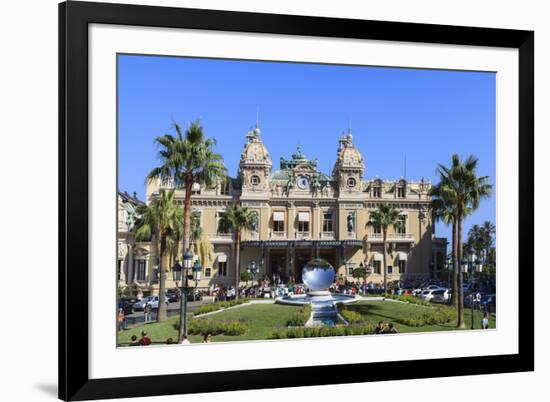 Casino De Monte-Carlo, Monte-Carlo, Monaco, Europe-Amanda Hall-Framed Photographic Print