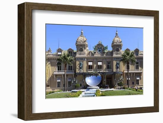 Casino De Monte-Carlo, Monte-Carlo, Monaco, Europe-Amanda Hall-Framed Photographic Print