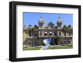 Casino De Monte-Carlo, Monte-Carlo, Monaco, Europe-Amanda Hall-Framed Photographic Print