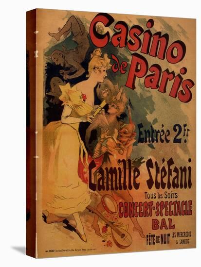 Casino De Paris; Camille Stefani-Jules Chéret-Stretched Canvas