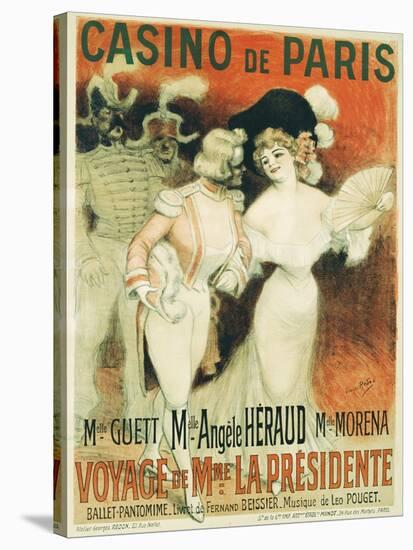 Casino De Paris Poster-Georges Redon-Stretched Canvas