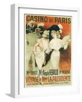 Casino De Paris Poster-Georges Redon-Framed Giclee Print