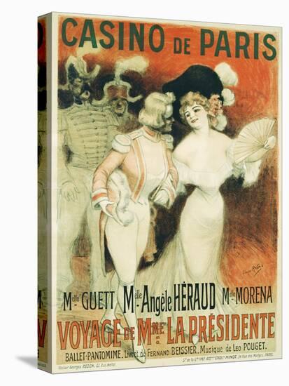 Casino De Paris Poster-Georges Redon-Stretched Canvas