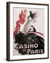 Casino de Paris Red and Black-null-Framed Giclee Print