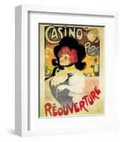 Casino de Paris, Reouverture-null-Framed Art Print