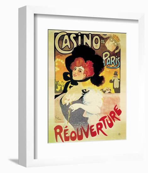 Casino de Paris, Reouverture-null-Framed Art Print