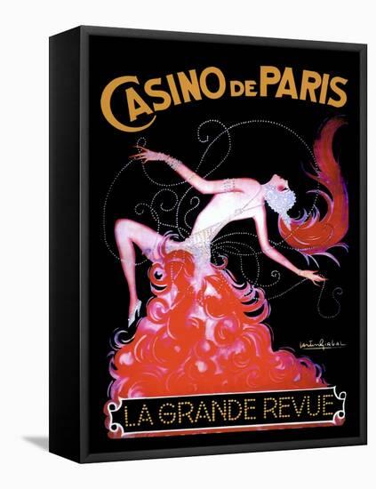 Casino de Paris-null-Framed Stretched Canvas