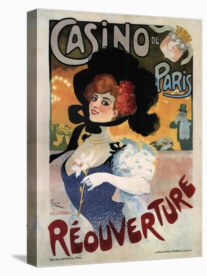 Casino De Paris-Jules Alexandre Grun-Stretched Canvas