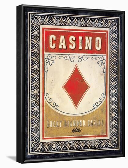 Casino Diamond-Angela Staehling-Framed Art Print