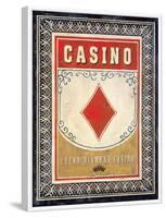 Casino Diamond-Angela Staehling-Framed Art Print