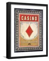 Casino Diamond-Angela Staehling-Framed Art Print