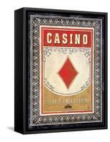 Casino Diamond-Angela Staehling-Framed Stretched Canvas