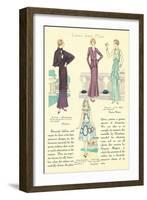 Casino Dress Plans-null-Framed Art Print