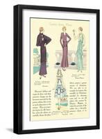 Casino Dress Plans-null-Framed Art Print