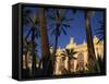 Casino Framed by Flowers and Palm Trees in Monte Carlo, Monaco, Europe-Tomlinson Ruth-Framed Stretched Canvas