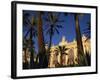 Casino Framed by Flowers and Palm Trees in Monte Carlo, Monaco, Europe-Tomlinson Ruth-Framed Photographic Print