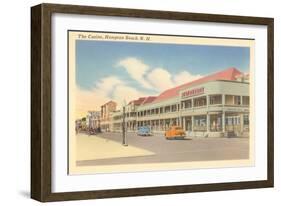 Casino, Hampton Beach, New Hampshire-null-Framed Art Print