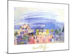 Casino in Nice-Raoul Dufy-Mounted Art Print