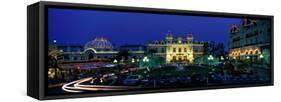 Casino Monaco-null-Framed Stretched Canvas