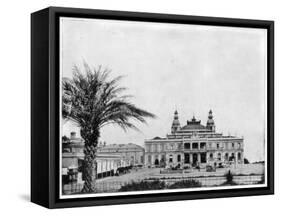 Casino, Monte Carlo, Late 19th Century-John L Stoddard-Framed Stretched Canvas