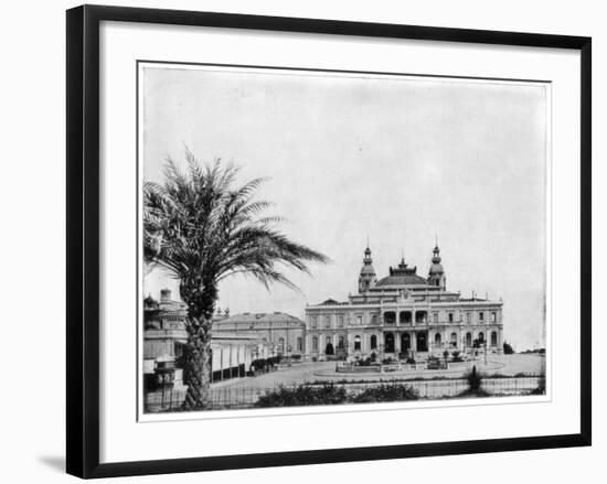 Casino, Monte Carlo, Late 19th Century-John L Stoddard-Framed Giclee Print