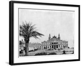 Casino, Monte Carlo, Late 19th Century-John L Stoddard-Framed Giclee Print