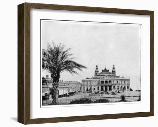 Casino, Monte Carlo, Late 19th Century-John L Stoddard-Framed Giclee Print