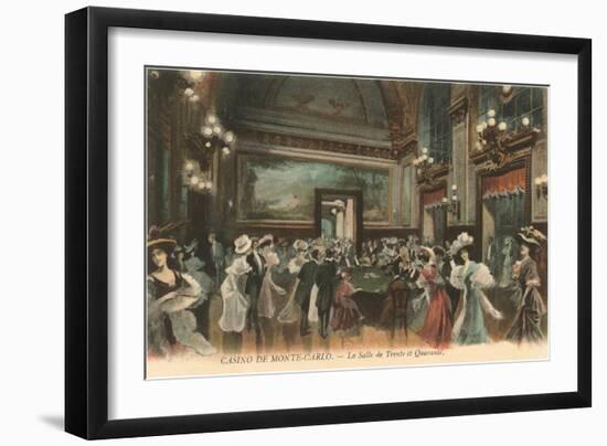 Casino, Monte Carlo-null-Framed Art Print