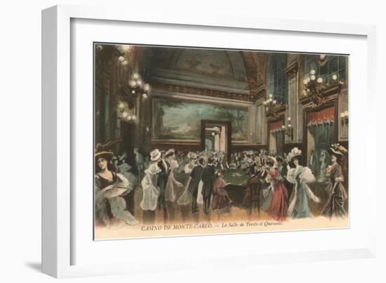 Casino, Monte Carlo-null-Framed Art Print