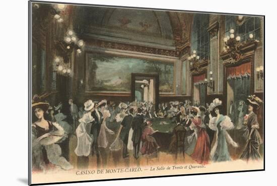 Casino, Monte Carlo-null-Mounted Art Print