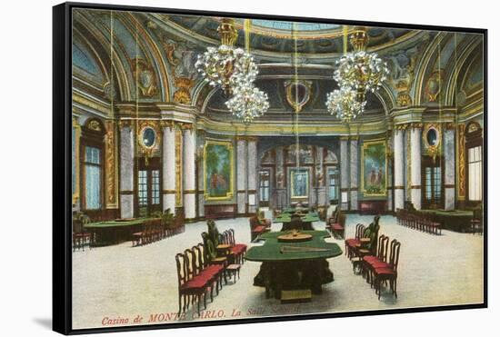 Casino, Monte Carlo-null-Framed Stretched Canvas