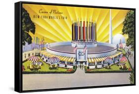 Casino of Nations, New York World's Fair-null-Framed Stretched Canvas