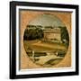 Casino of Raphael' in the Gardens of the Villa Borghese, Rome, 1807-Jean-Auguste-Dominique Ingres-Framed Giclee Print