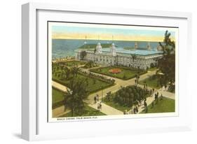 Casino, Palm Beach, Florida-null-Framed Art Print