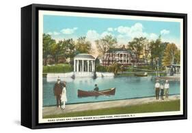 Casino, Roger Williams Park, Providence, Rhode Island-null-Framed Stretched Canvas