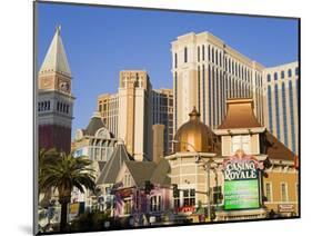 Casino Royale, Palazzo and Venetian Casinos, Las Vegas, Nevada-Richard Cummins-Mounted Photographic Print