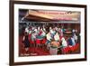 Casino Scene in Las Vegas, Nevada-null-Framed Premium Giclee Print