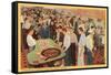 Casino Scene, Las Vegas, Nevada-null-Framed Stretched Canvas