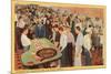 Casino Scene, Las Vegas, Nevada-null-Mounted Art Print