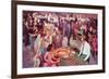 Casino Scene, Las Vegas, Nevada-null-Framed Art Print