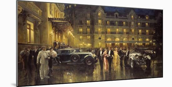 Casino Square-Alan Fearnley-Mounted Giclee Print